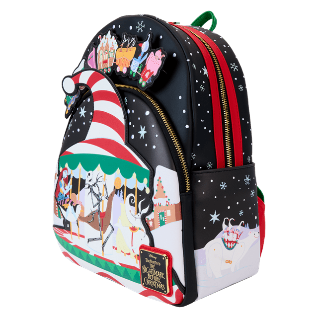 Journey To Christmas Town Nightmare Before Christmas Loungefly Mini Backpack - 4