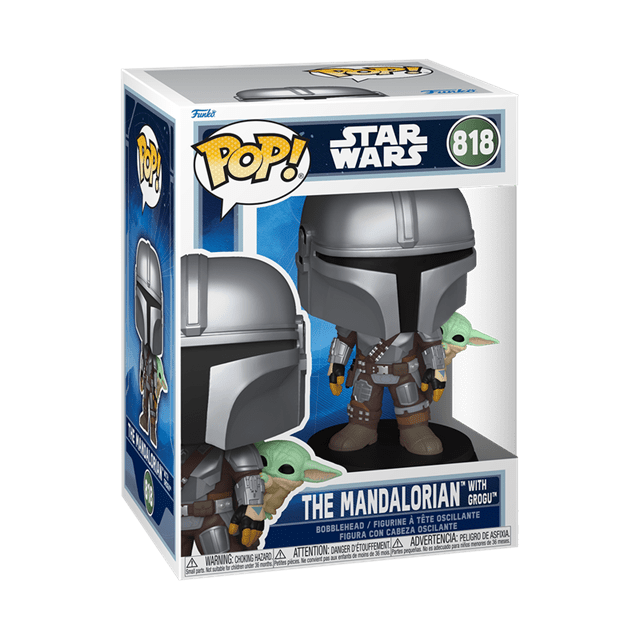 The Mandalorian With Grogu On Back 818 The Mandalorian & Grogu 2026 Funko Pop Vinyl - 2