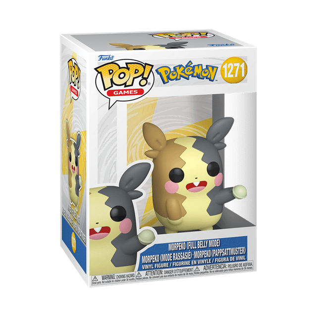 Morpeko (Full Belly) 1271 Pokemon Funko Pop Vinyl - 2