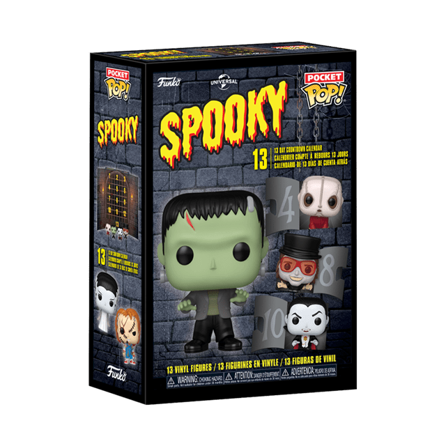Universal Horror Countdown 13 Day Funko Pocket Pop Vinyl Advent Calendar - 2