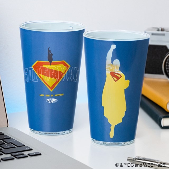 Superman Tapered Glass - 4