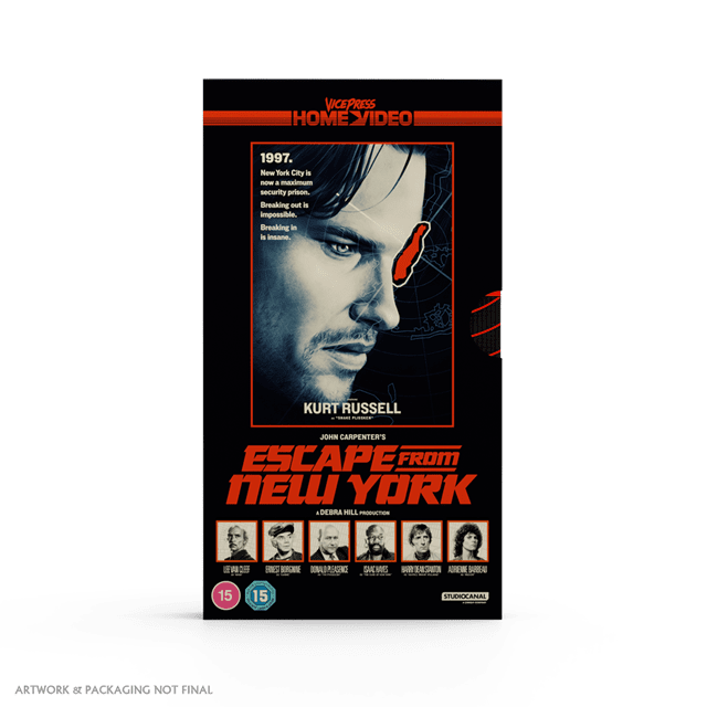 Escape from New York VHS - Vice Press Limited Slip Case Edition - 5