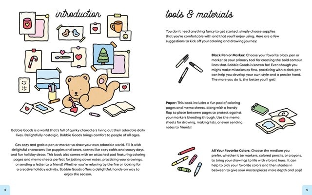 Bobbie Goods Cozy Colouring & Drawing Book - 3
