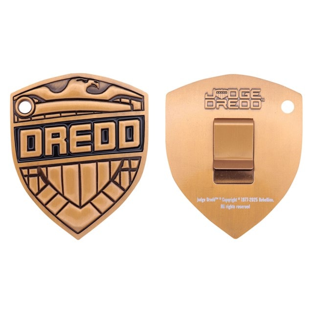 2000 AD Judge Dredd Badge Replica - 2