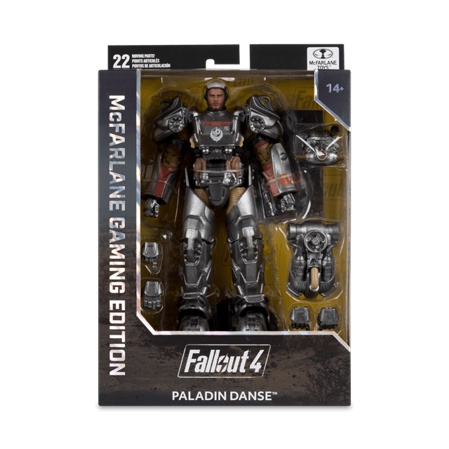 T60 Paladin Danse Fallout 4 McFarlane Action Figure - 3