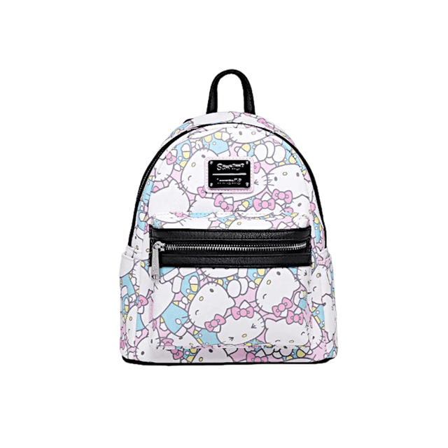 Hello Kitty Multi Pastel All Over Print Mini Backpack Loungefly - 1