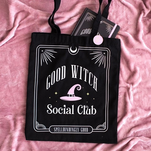 Good Witch Social Club Tote Bag & Pin Badge - 4