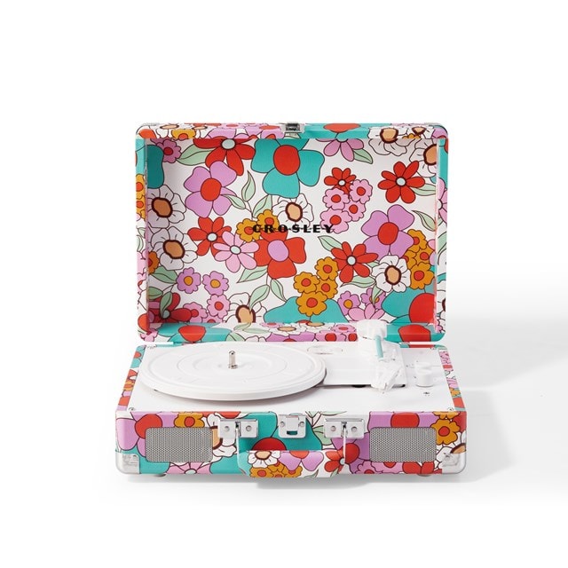 Crosley Cruiser Plus Groovy Floral Bluetooth Turntable - 4