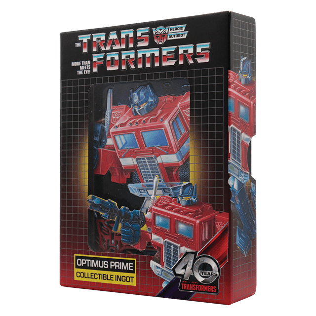 Transformers Autobots 40th Anniversary Ingot - 2