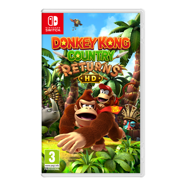 Donkey Kong Country Returns HD (Nintendo Switch) - 1