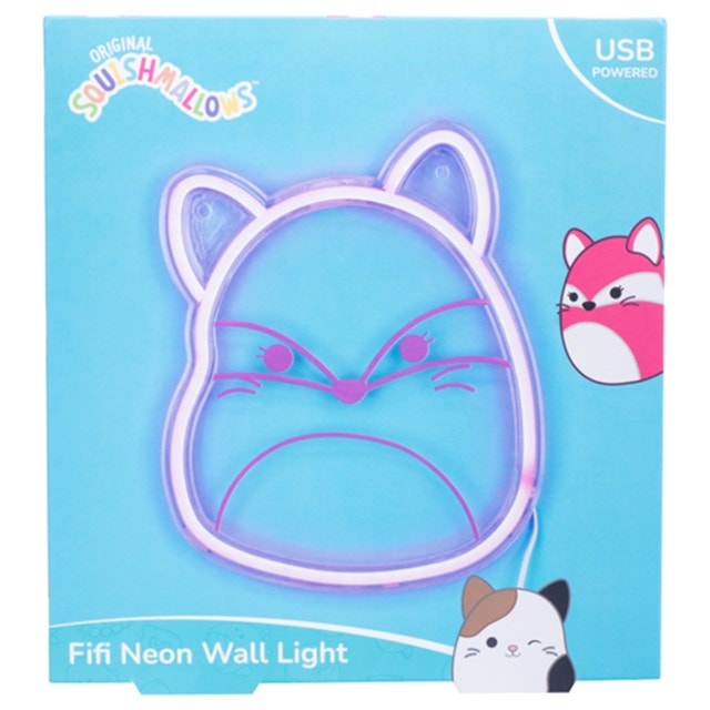 Fifi Squishmallows Neon Wall Light - 3