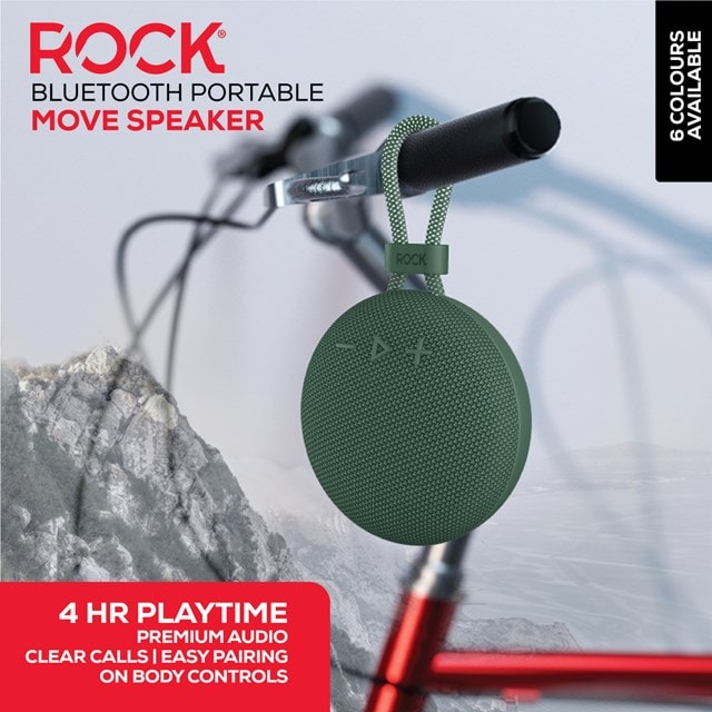 Rock Move Green Bluetooth Speaker - 5