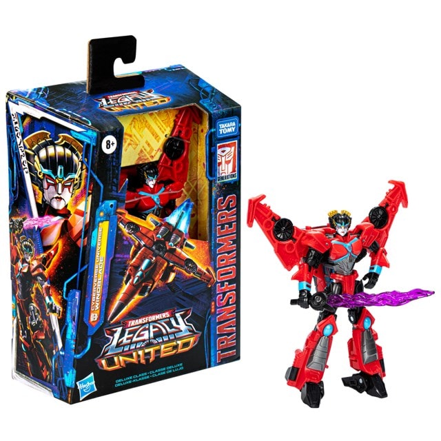 Transformers Legacy United Deluxe Class Cyberverse Universe Windblade Converting Action Figure - 3