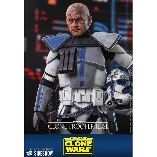 1:6 Clone Trooper Jesse - Star Wars: Clone Wars Hot Toys Figurine - 6