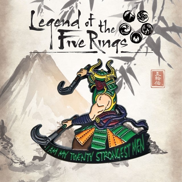 Yorimoto Legend Of The Five Rings Limited Edition Pin Badge - 1