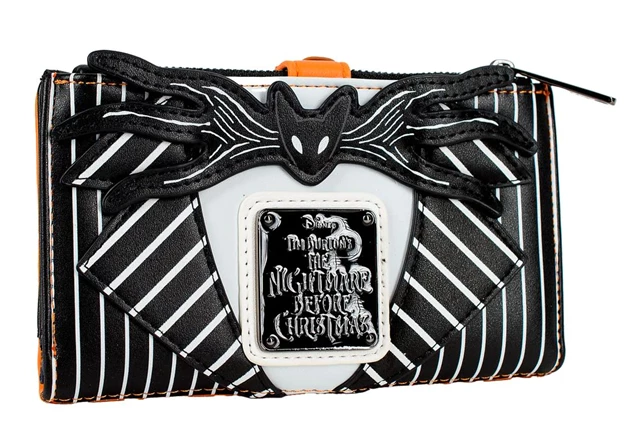 Jack Skellington Pumpkin Head Nightmare Before Christmas Loungefly Wallet - 1