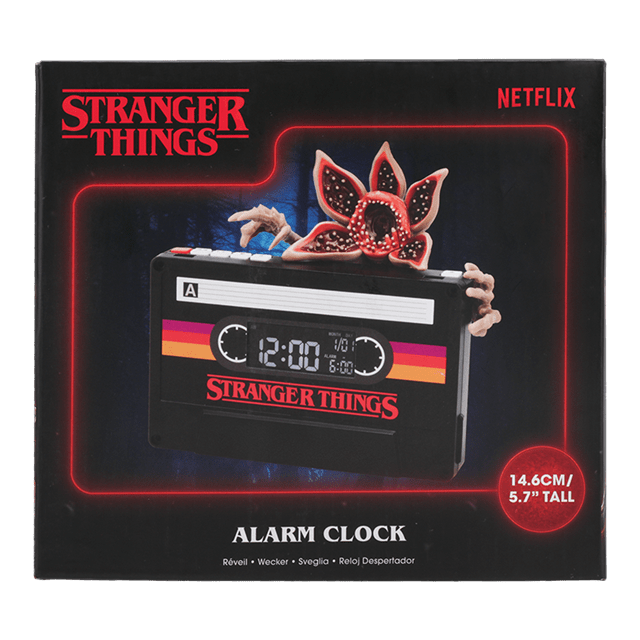 Demogorgon Cassette Stranger Things Alarm Clock - 5