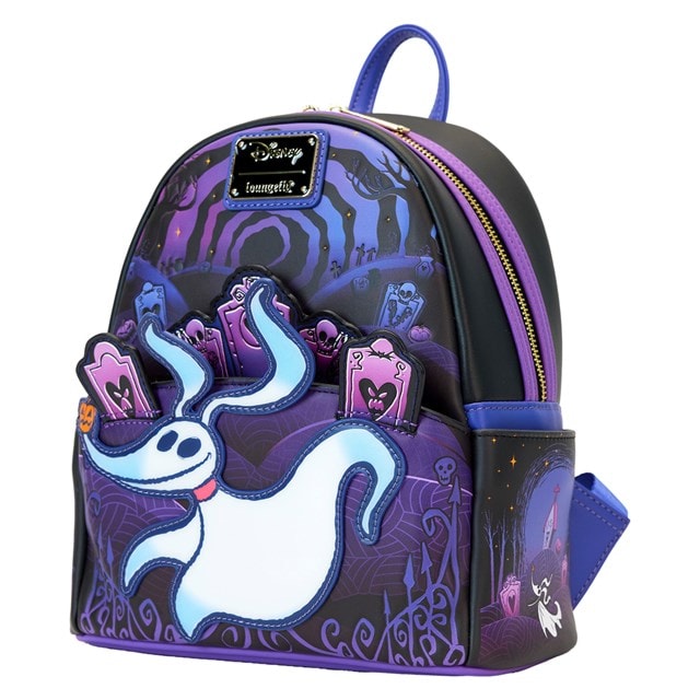 Zero Nightmare Before Christmas Loungefly Mini Backpack - 6