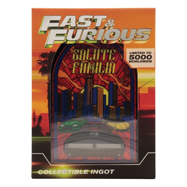 Fast & Furious Salute Familia Stained Glass Ingot - 2