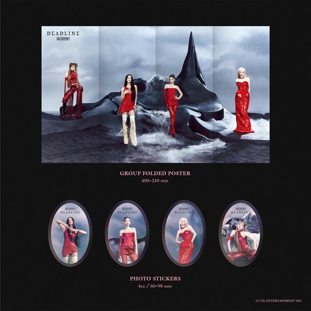 BLACKPINK 3rd Mini Album [DEADLINE] BLACK Ver. - 3