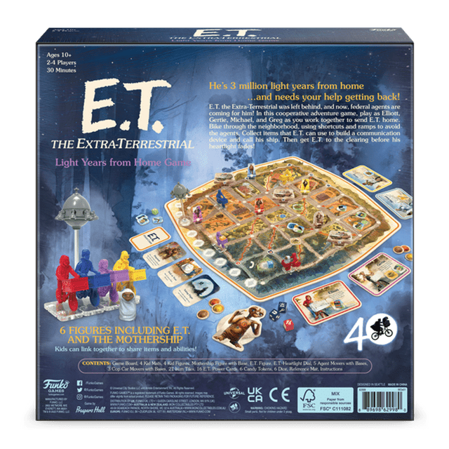 E.T. Light Years From Home Funko Signature Board Game - 3