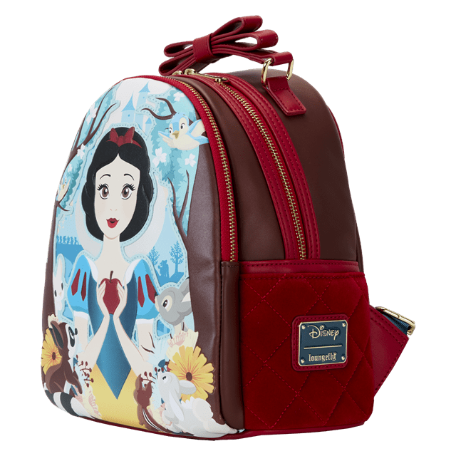 Classic Apple Mini Backpack Snow White Loungefly - 2