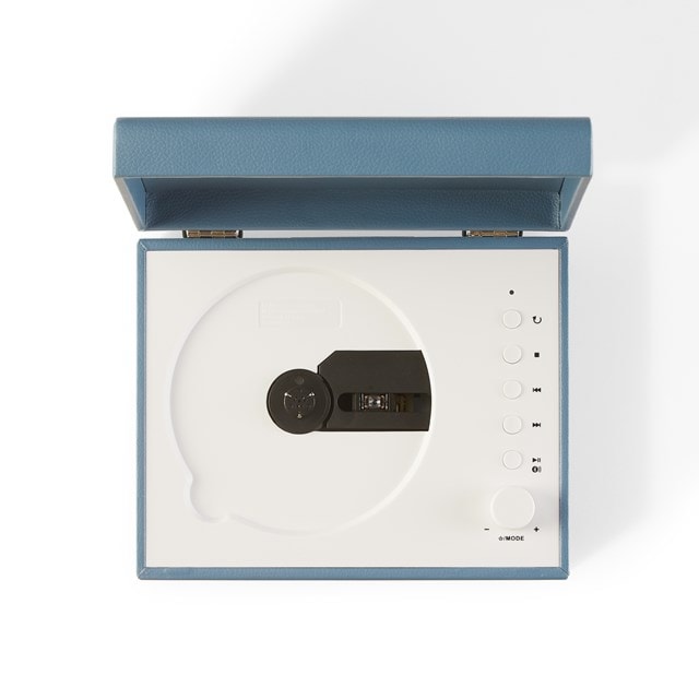 Crosley Voyager CD Washed Blue CD Player - 11