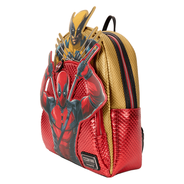 Deadpool & Wolverine Marvel Loungefly Mini Backpack - 3