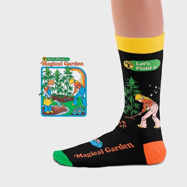 Magical Garden Steven Rhodes Socks (Large) - 1