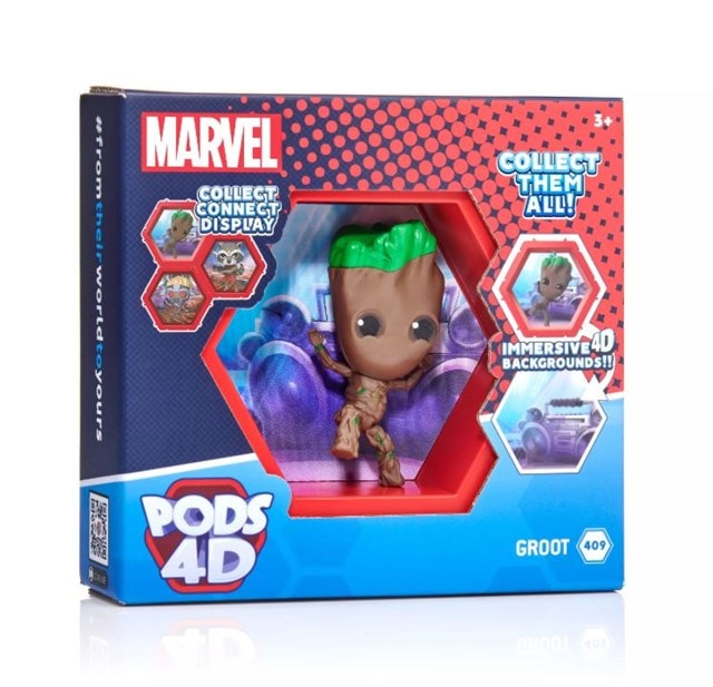 Groot Marvel Pod 4D Collector Figure - 2