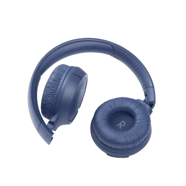 JBL Tune T510BT Blue Bluetooth Headphones - 4