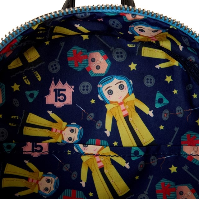 Coraline Doll Cosplay Mini Loungefly Backpack - 5