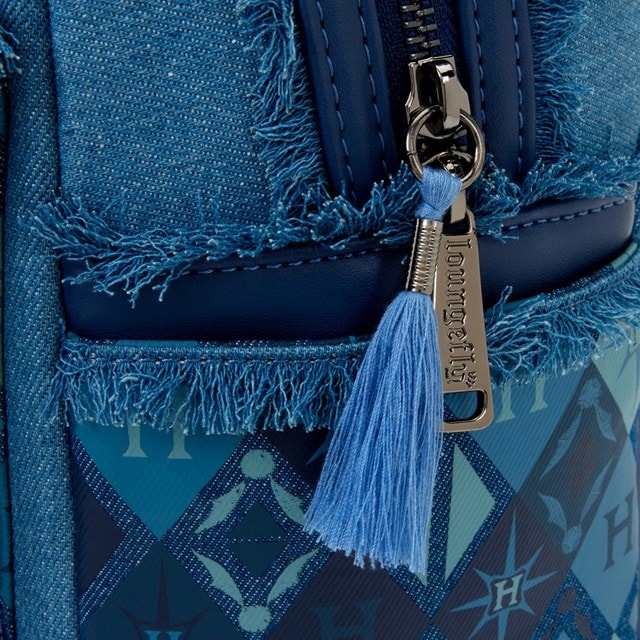 Harry Potter Denim Loungefly Mini Backpack - 4