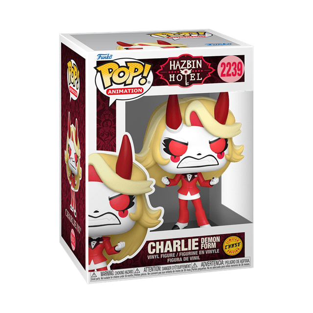 Charlie Morningstar With Chance Of Chase 2239 Hazbin Hotel Funko Pop Vinyl - 4