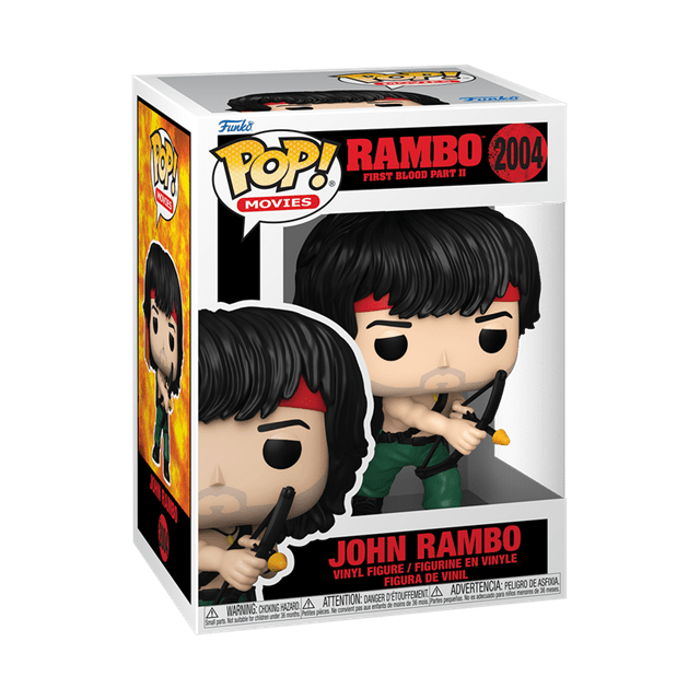 John Rambo With Bow 2004 Rambo First Blood Part II Funko Pop Vinyl - 2