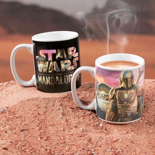 The Mandalorian Heat Change Mug: Star Wars | Mug | Free shipping over £20 |  HMV Store