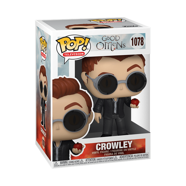 Crowley With Apple (1078) Good Omens Pop Vinyl (with Ice Pop Chase) - 2