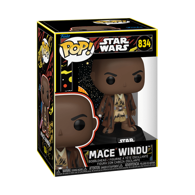 Mace Windu Retro 834 Star Wars Funko Pop Vinyl - 2
