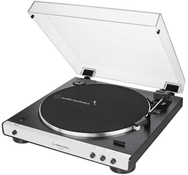 Audio Technica AT-LP60XBT White Bluetooth Turntable - 2