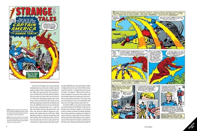 Marvel's Captain America The Illustrated History Hardback - 4