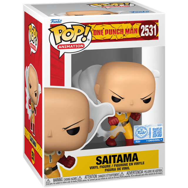 Saitama Punching 2531 One Punch Man Limited Edition Funko Pop Vinyl - 2
