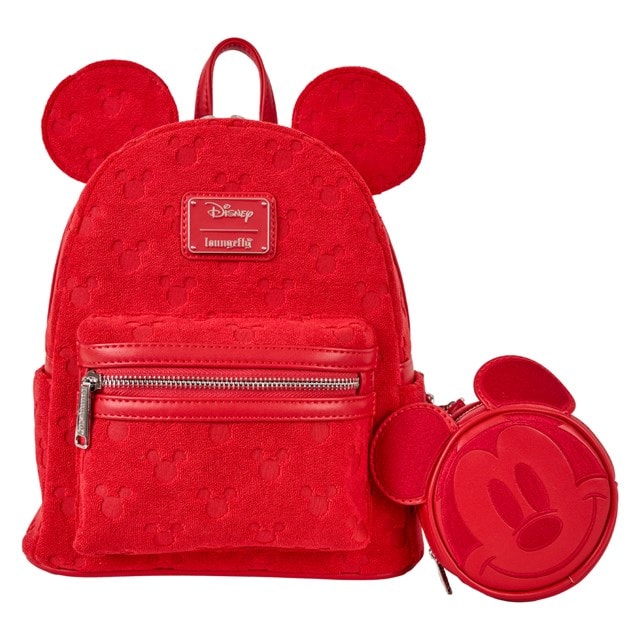 Mickey Ears Burnout Loungefly Mini Backpack - 1