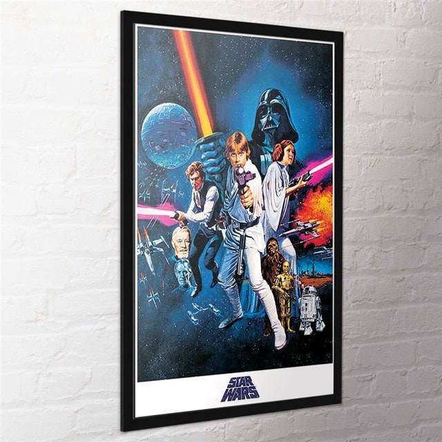 One Sheet Star Wars A New Hope Framed Maxi Poster - 1