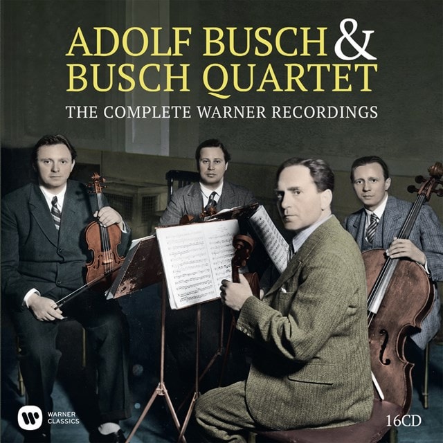Adolf Busch & the Busch Quartet: The Complete Warner Recordings - 1