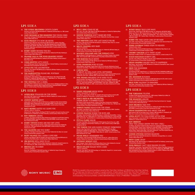 NOW Yearbook Presents the 60s - Vol. 1: 1960-1962 - Bright Red Vinyl - 2