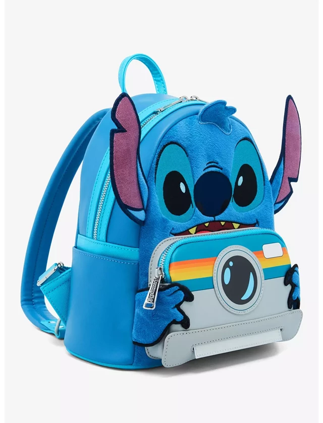 Stitch With Camera Lilo and Stitch hmv Exclusive Loungefly Mini Backpack - 2