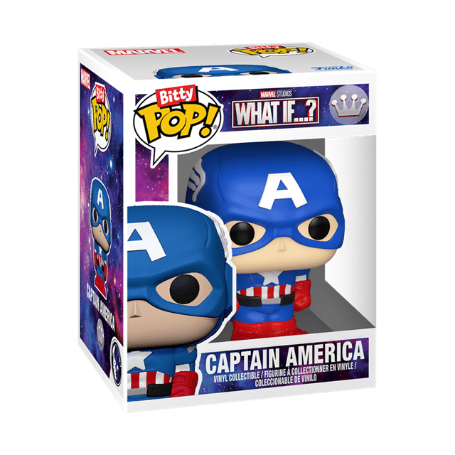 Captain America Mech With Captain America Funko Bitty Bots - 4