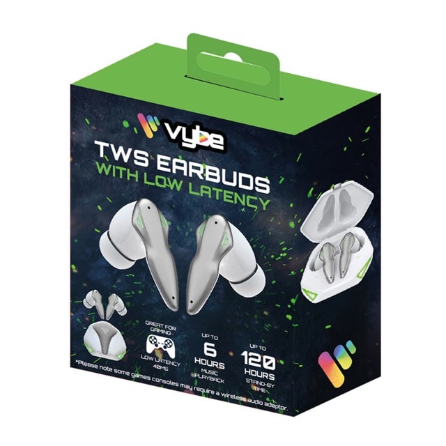 Vybe TWS White True Wireless Bluetooth Earphones - 4