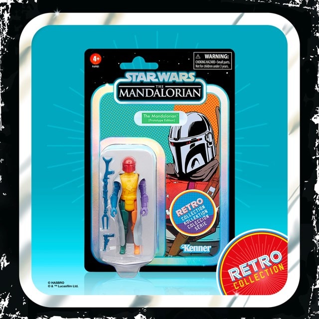 The Mandalorian Prototype Edition Hasbro Star Wars Retro Collection Action Figure - 4