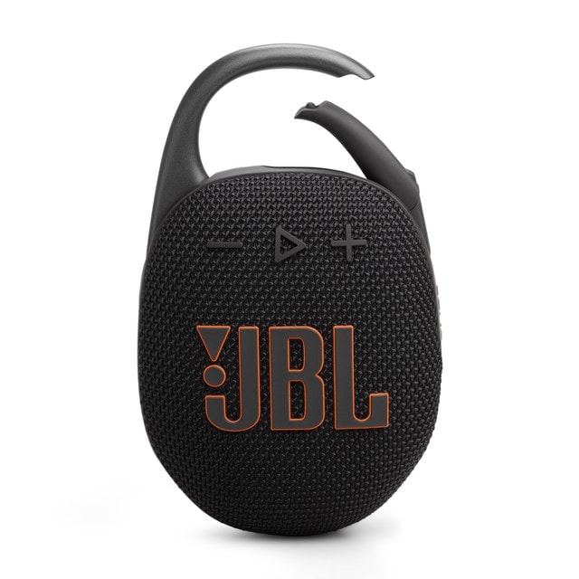 JBL Clip 5 Black Bluetooth Speaker - 4